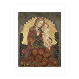 Madonna of Humility. Dating: 1429 - 1439. Measurements: h 53 cm × w 42 cm; d 13.5 cm. (Print Only) thumbnail