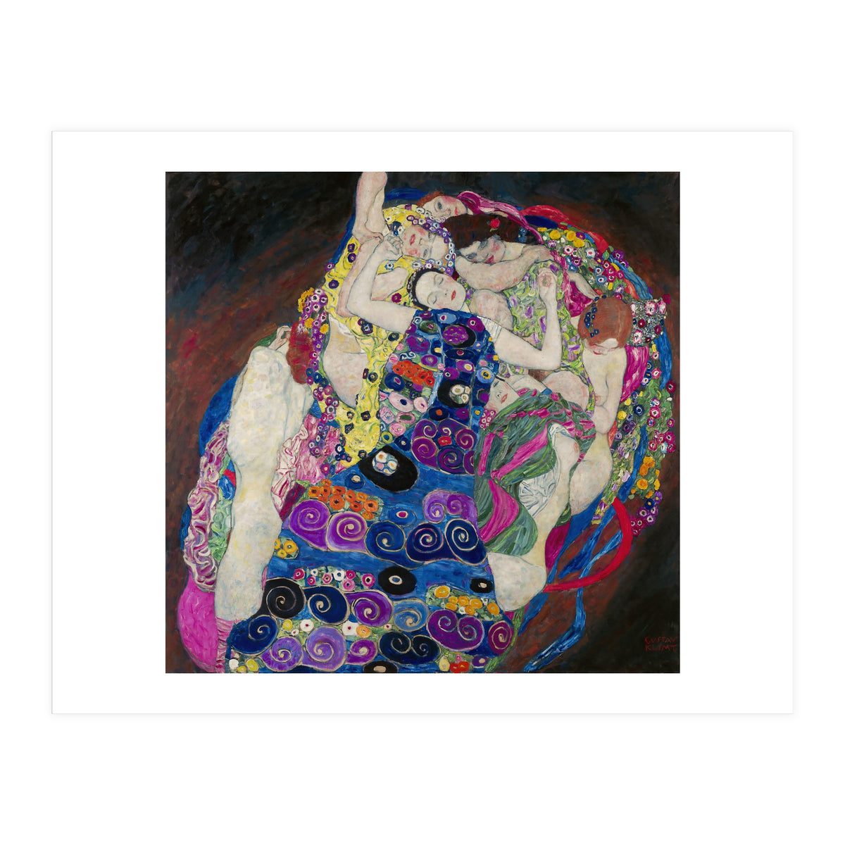 The Virgin - Die Jungfrau. Oil on canvas (1913) 190 x 200 cm. (Print Only)