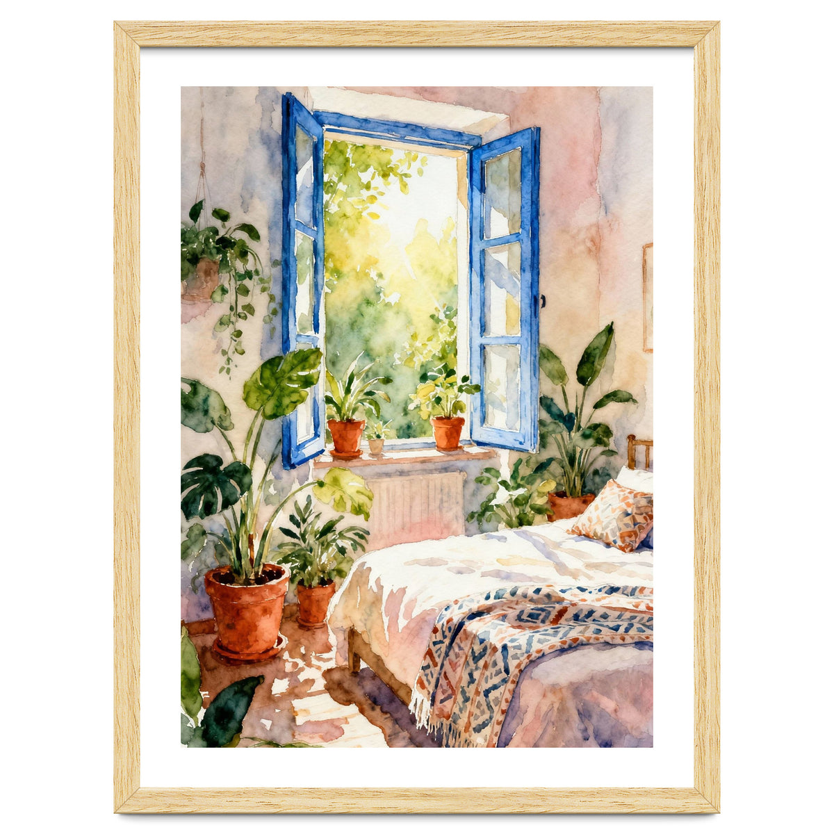 Matisse Inspired Bedroom