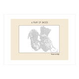 a pair of shoes (1886) – Vincent van Gogh(ascii art)  (Print Only) thumbnail