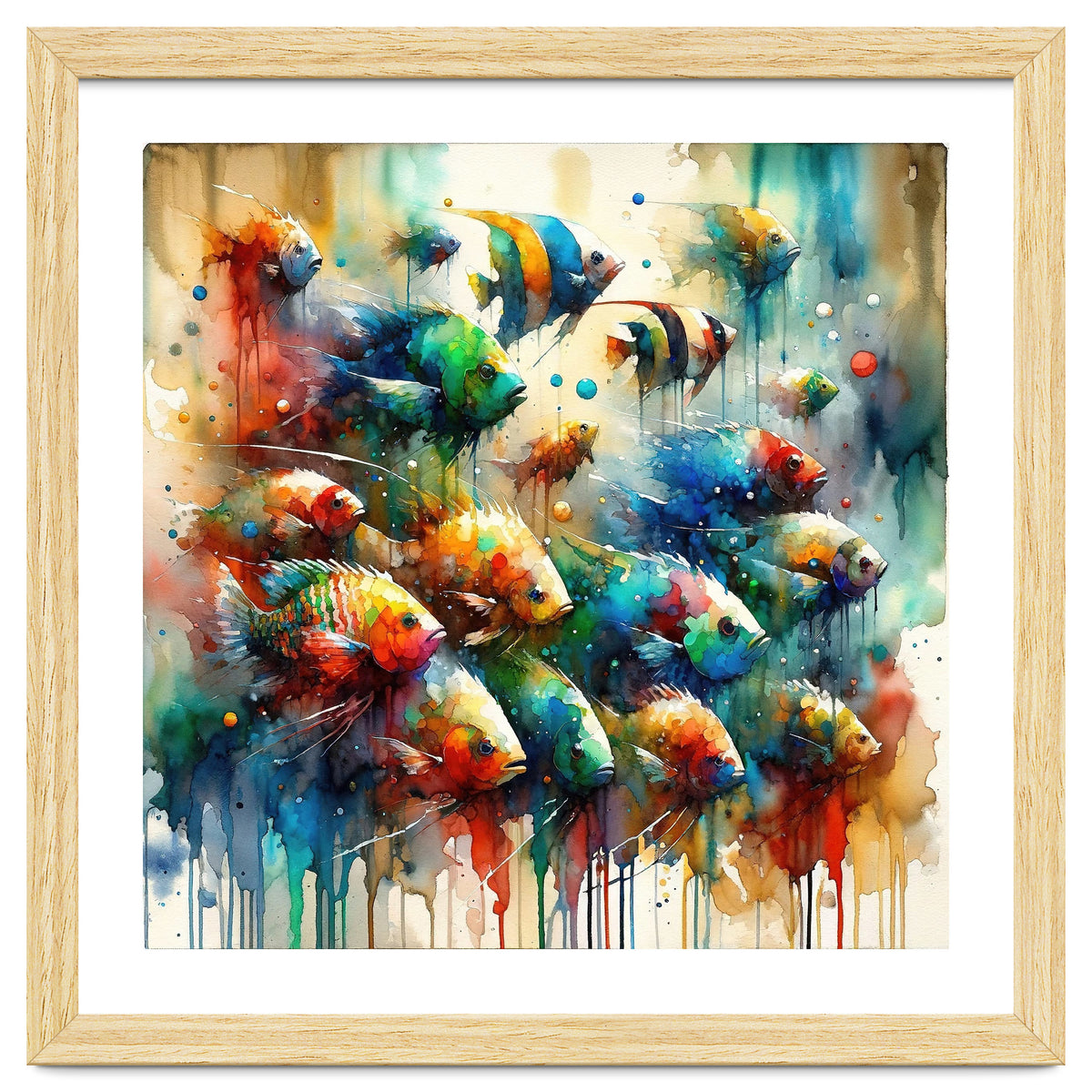 Colorful Aquarium Fish