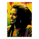 Angela Davis Colorful abstract Art (Print Only) thumbnail