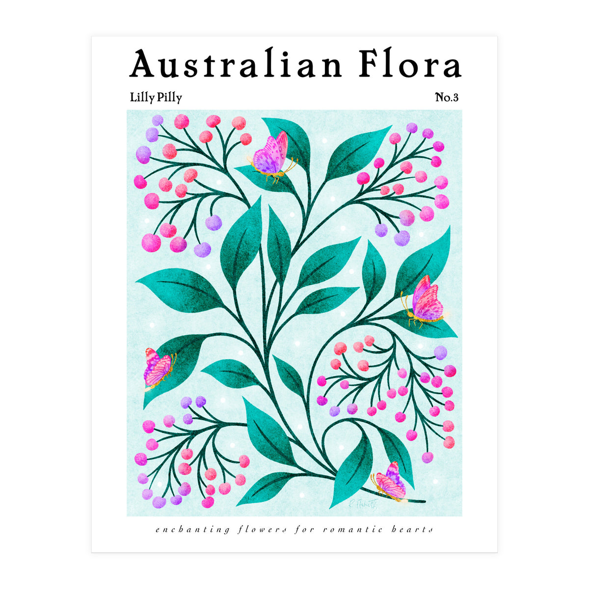 Australian Flora: Lilly Pilly (Print Only)