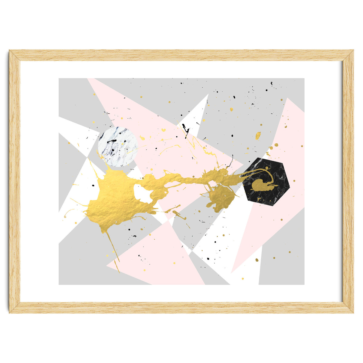 Gold Splatter #society6 #decor #buyart