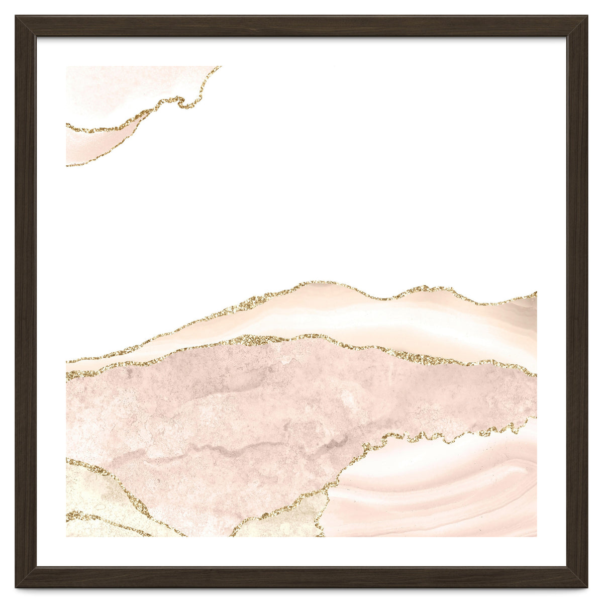 Ivory & Gold Agate Texture 08