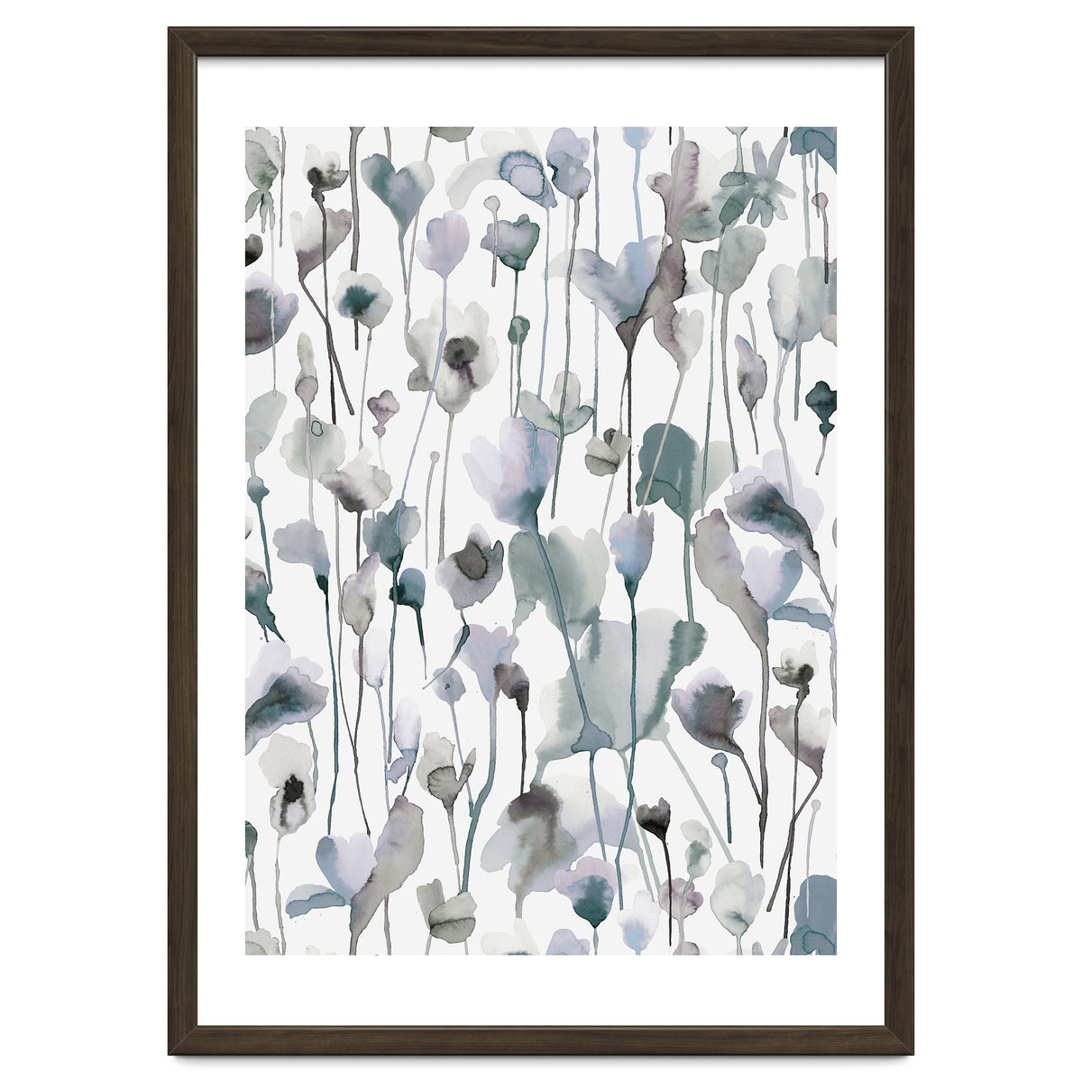 Watercolour Cozy Wild Flowers