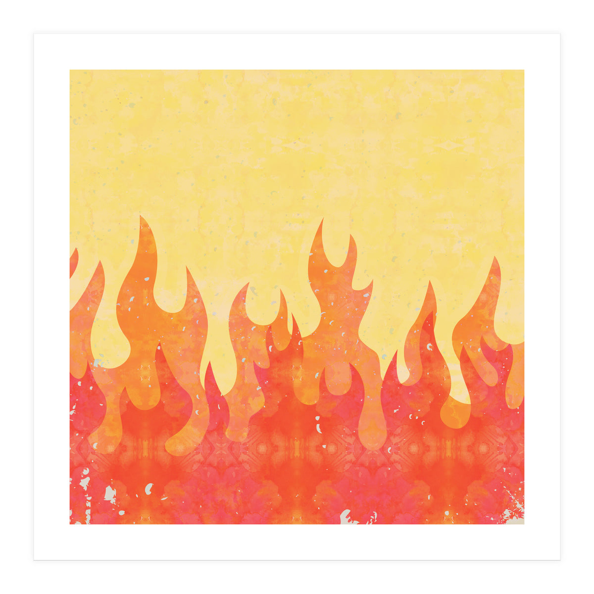 Fiery Grill (Print Only)