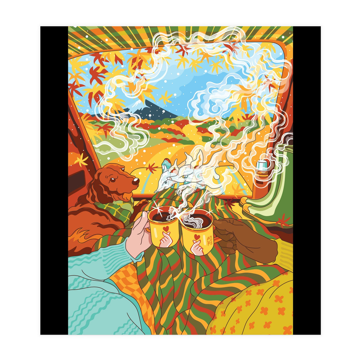 A Foxy Trip (Print Only)