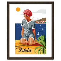 Istria, Swimmer on the Beach