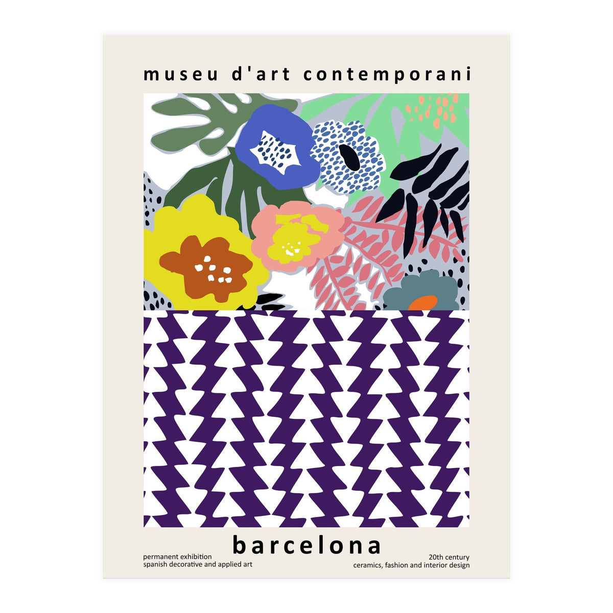 museu d'art contemporani barcelona (Print Only)
