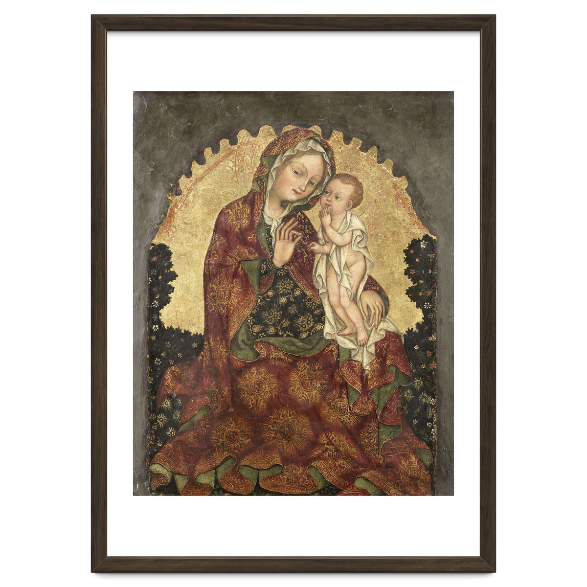 Madonna of Humility. Dating: 1429 - 1439. Measurements: h 53 cm × w 42 cm; d 13.5 cm.