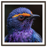Close Up Portrait Of A Vibrant Exotic Bird thumbnail