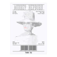 Receipt Art Audrey Hepburn (Print Only)