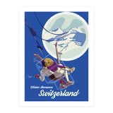 Winter Romance In Switzerland (Print Only) thumbnail