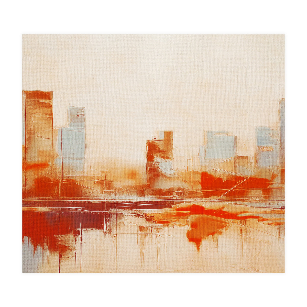 Buildings At Dusk 02 (Print Only)