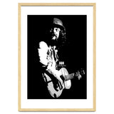 Ian Anderson Rock Music Legend in Grayscale thumbnail