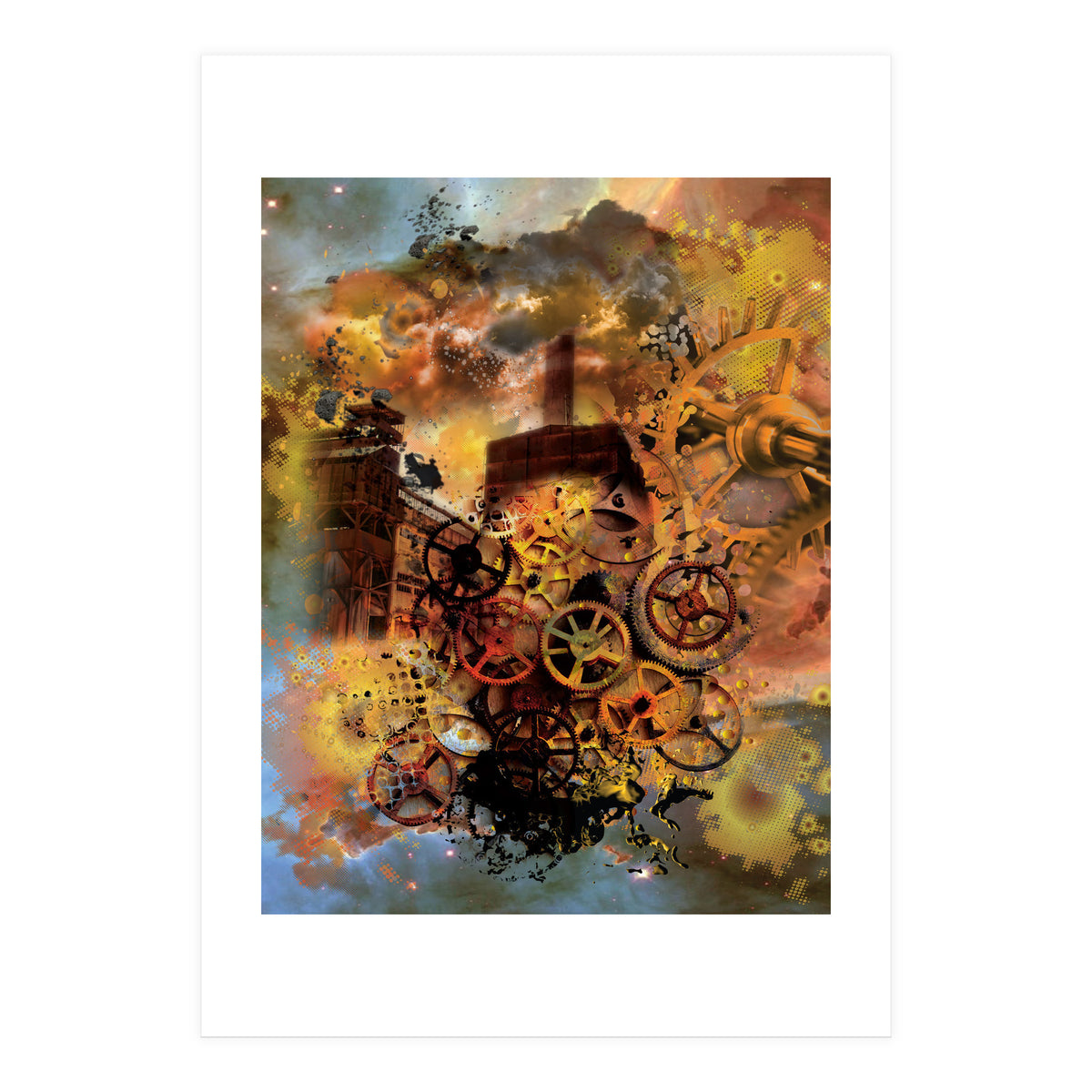 Steampunk Industrial Revolution (Print Only)