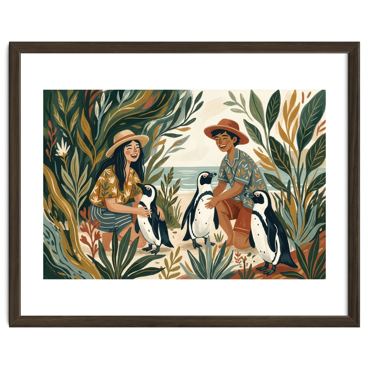 Coastal Penguin Adventure