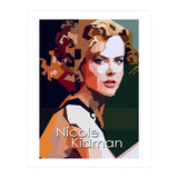 Nicole Kidman Hollywood Actress Retro Style (Print Only) thumbnail