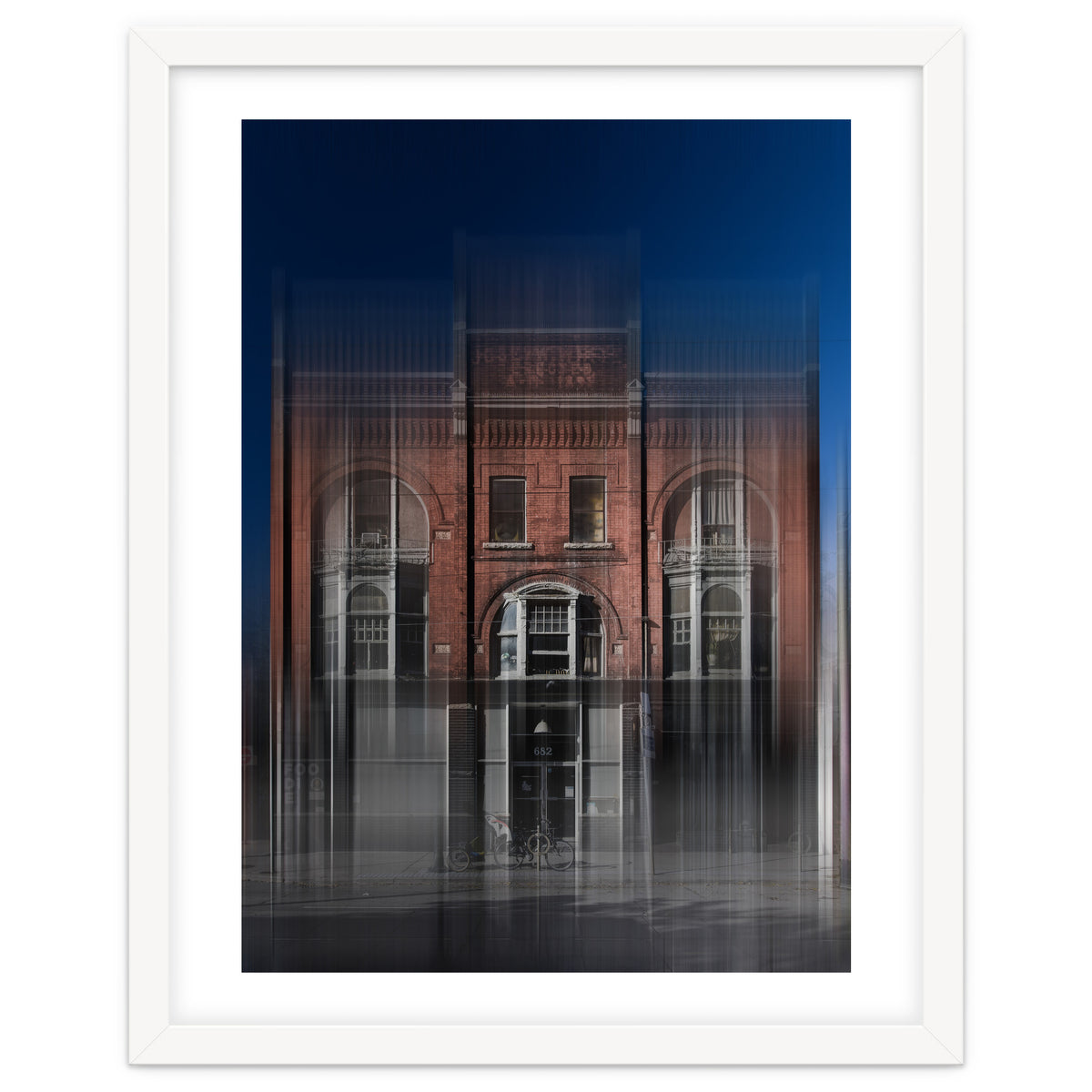 Joseph White Building No 7 Color Blur Version