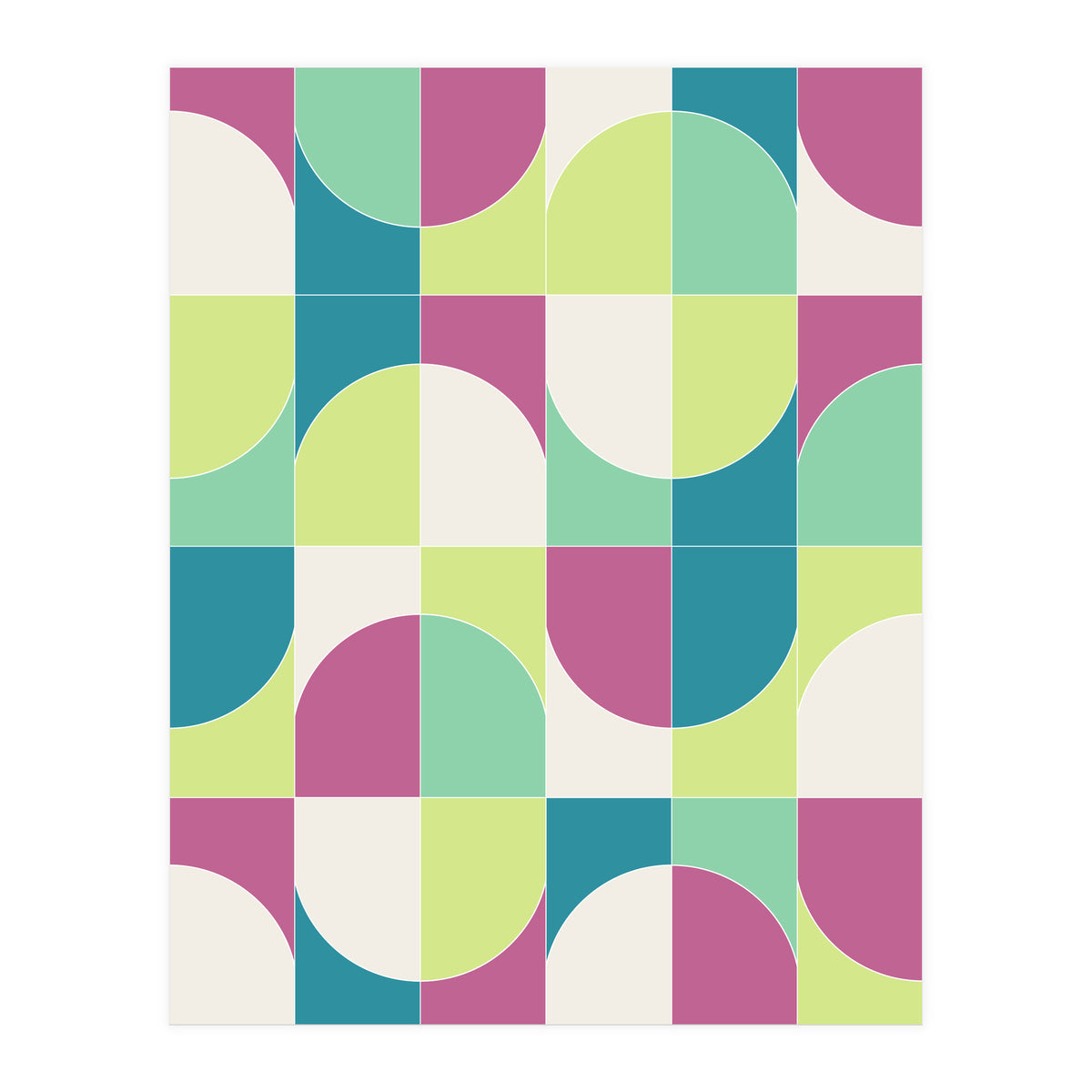 Bold Geo Tiles 04 (Print Only)