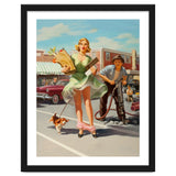 Funny Pin Up Shopping Girl thumbnail