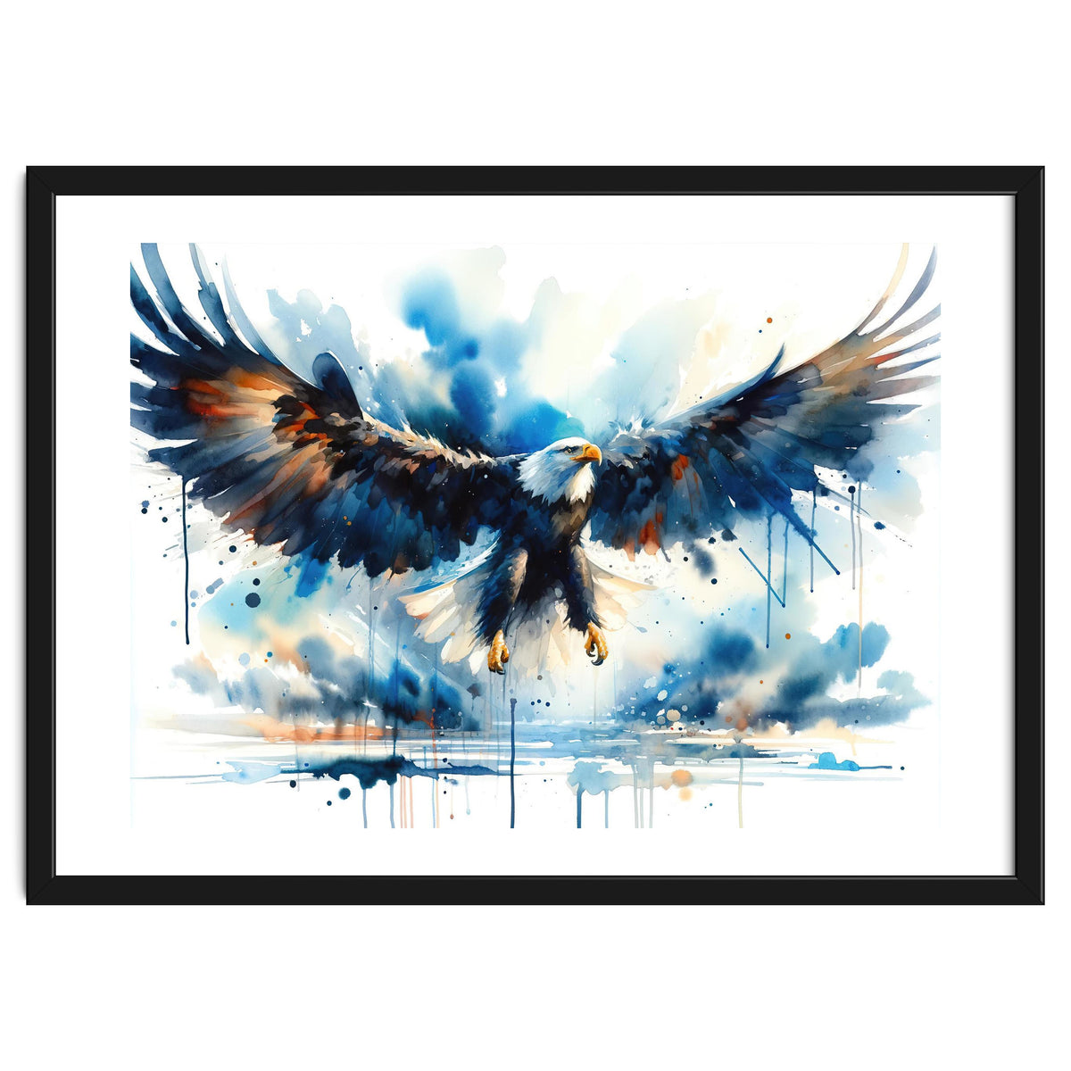 Soaring Spirit Of Freedom Eagle In Flight