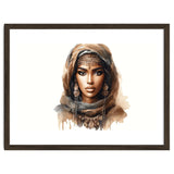 Desert Muse Watercolor Portrait thumbnail