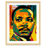 Martin Luther King Jr Abstract Art thumbnail