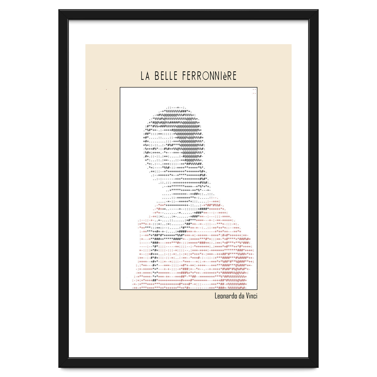 La Belle Ferronnière (portrait Of A Lady From The Court Of Milan)