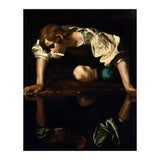 Caravaggio – Narcissus (ca. 1600) | Dramatic Baroque Masterpiece (Print Only) thumbnail