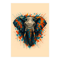 Elephant Animal Watercolor (Print Only)