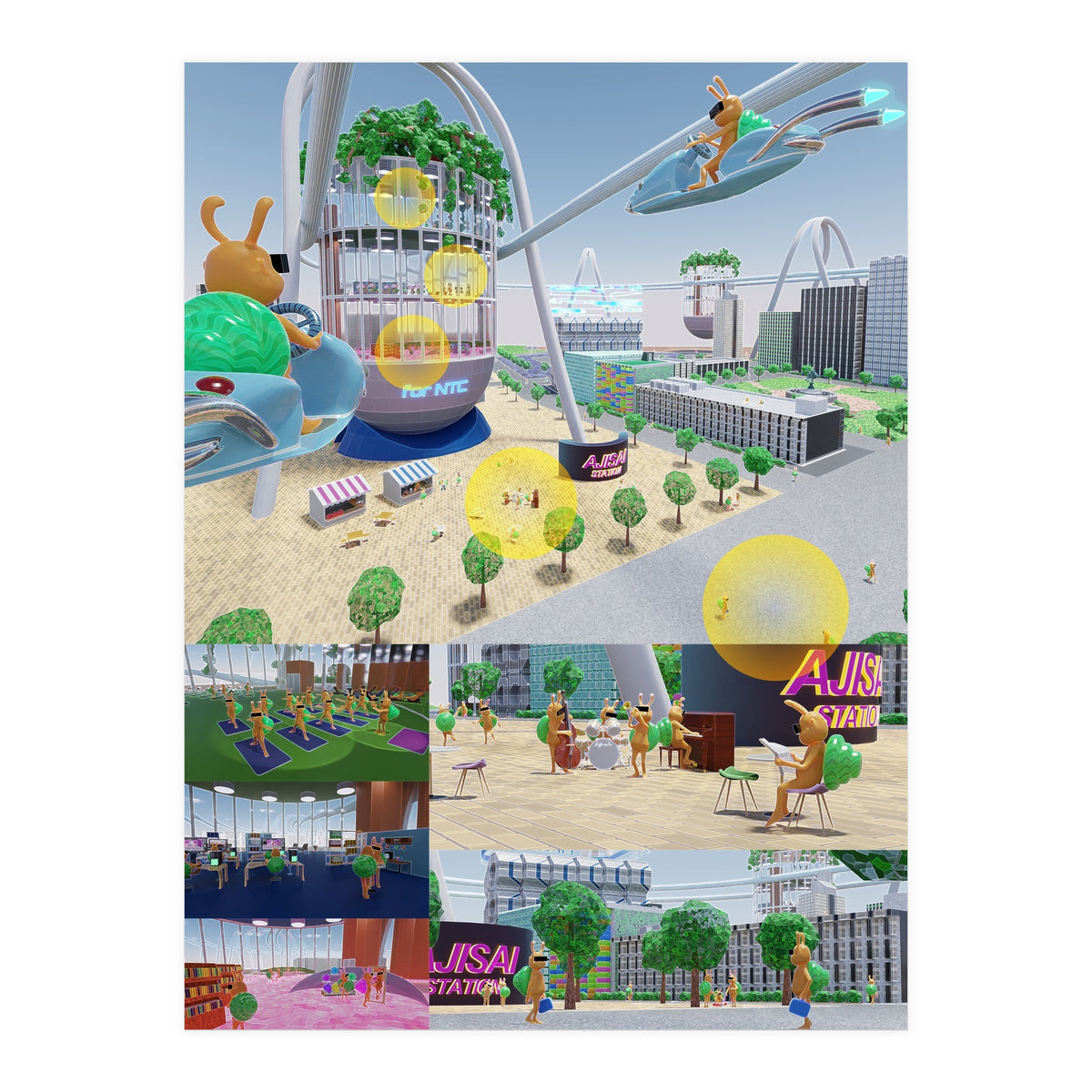 Mobile Station (Lwuba 023 Mobile Station 01) (Print Only)