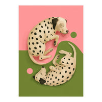 Yin And Yang Dalmatians (Print Only)