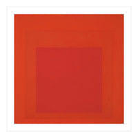 JOSEF ALBERS - HOMAGE TO THE SQUARE RED (Print Only)