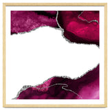 Burgundy & Silver Agate Texture 15 thumbnail