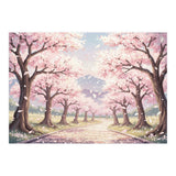 Sakura Path: Serene Cherry Blossom Avenue (Print Only) thumbnail