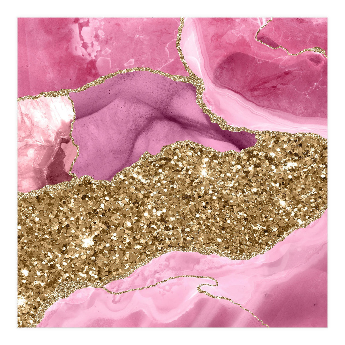 Agate Glitter Dazzle Texture 12  (Print Only)