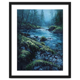 The Cerulean Current: A Whispering Flow Through the Moss thumbnail