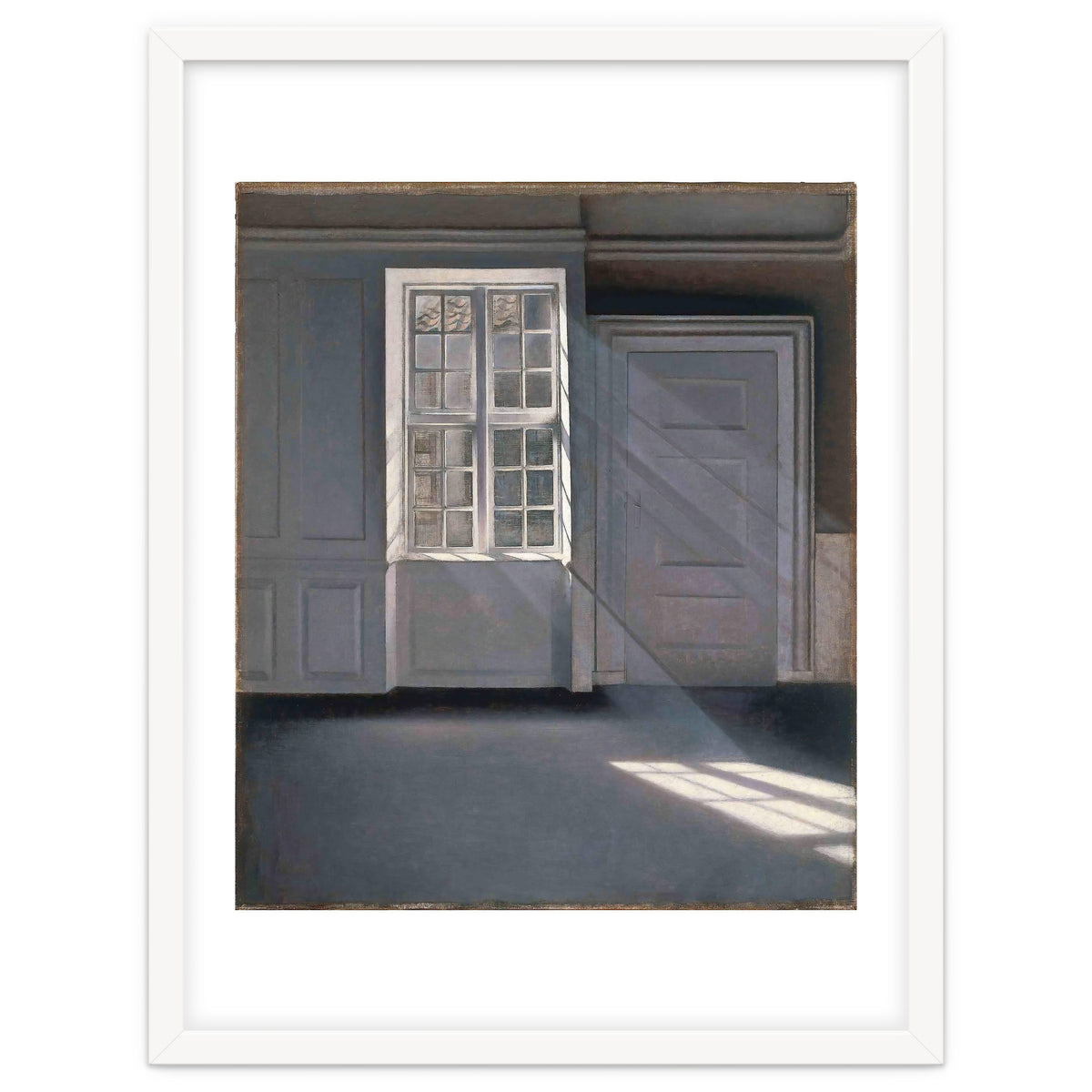 Dust Motes Dancing in the Sunbeams, 1900. Oil on canvas 70 × 59 cm (27.56 × 23.23 in).