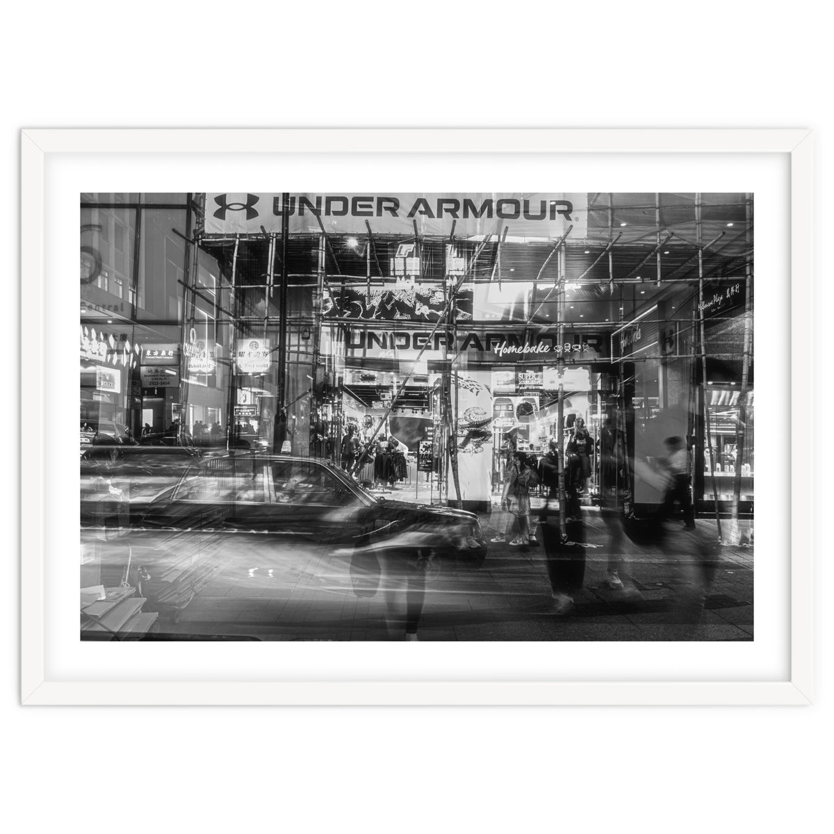 Street Photography - Night in Hong Kong Causeway Bay