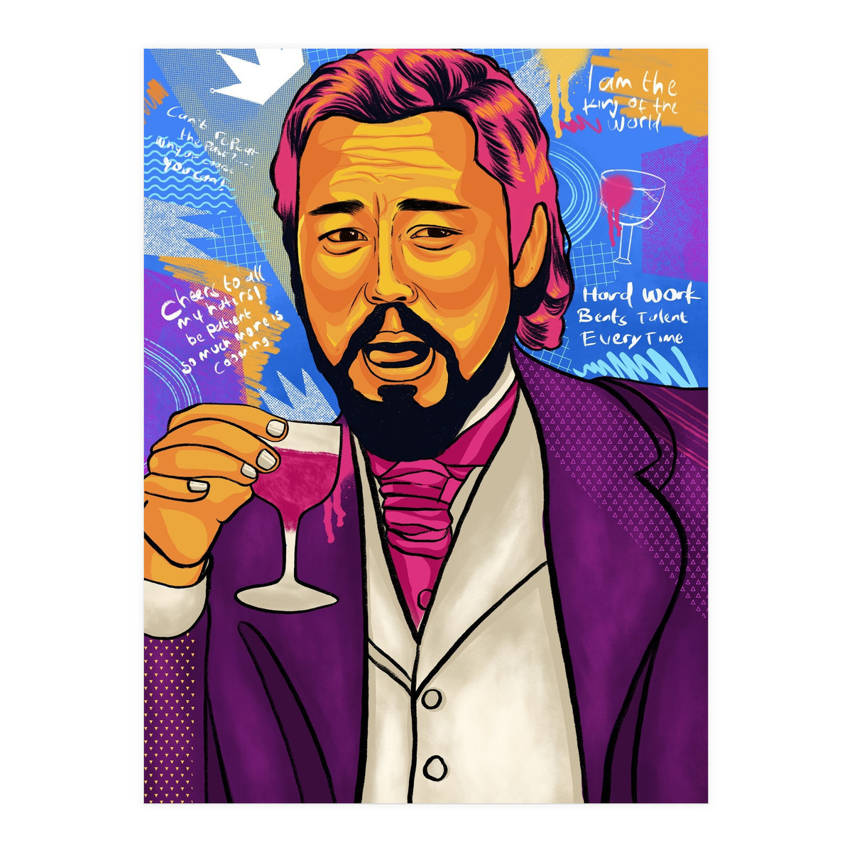 Laughing Leo Meme  (Print Only)