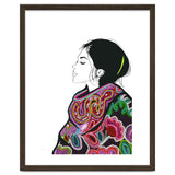 Embroidery Realistic Digital Embroidery Fashion Illustration Art Print Viddy Pop Studio Mood Room thumbnail