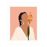Fervor, Depth Of Feeling, Love Affection Lust Crush, Bohemian Woman Longing Pastel (Print Only) thumbnail