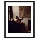 'The Lute Player', 1663-1664, Oil on canvas, 51,4 x 45,7 cm. thumbnail