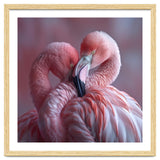 Cute Two Pink Flamingos thumbnail