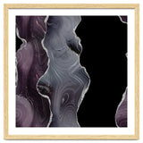 Black & Silver Glitter Agate Texture 02 thumbnail