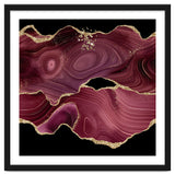 Burgundy & Gold Glitter Agate Texture 03 thumbnail
