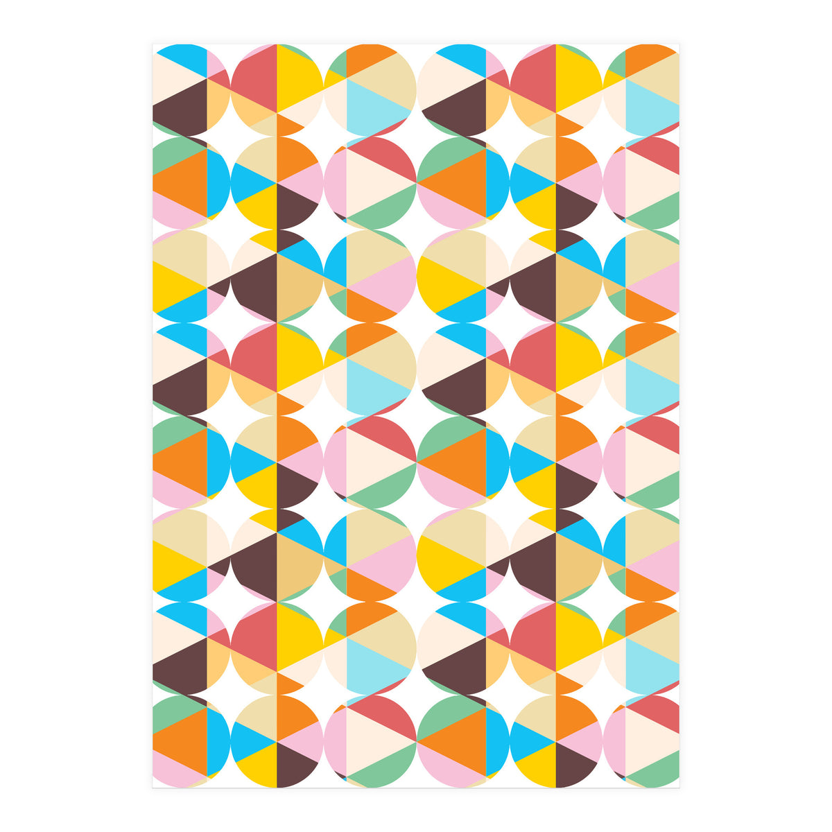 Retro Geometry #society6 #decor #buyart (Print Only)