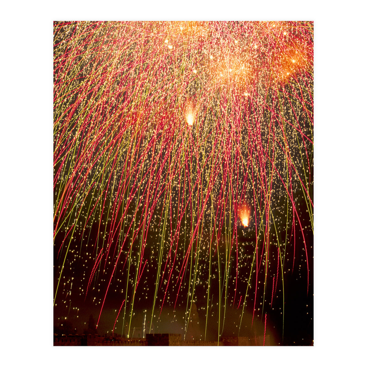 Fireworks over Jerusalem II (Print Only)